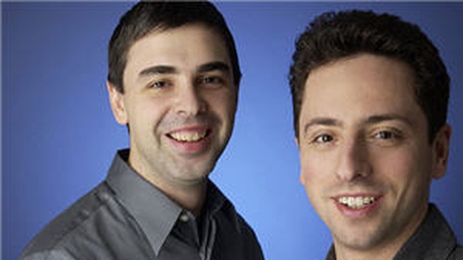 Larry Page et Sergey Brin (Google)