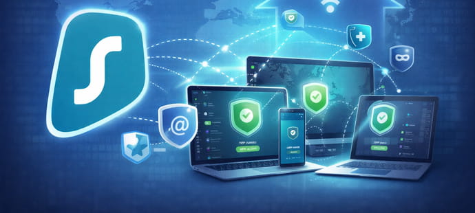 Surfshark Starter &agrave; moins de 2&euro;&nbsp;: l'offre id&eacute;ale pour s&eacute;curiser toute la maison&nbsp;?