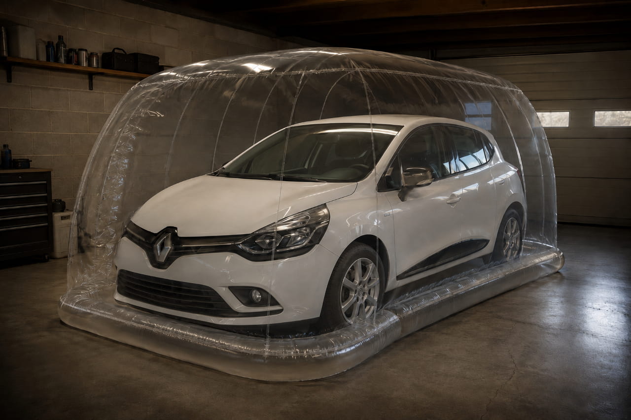 Cette simple bulle d'air promet de protéger votre voiture contre 99% des agressions