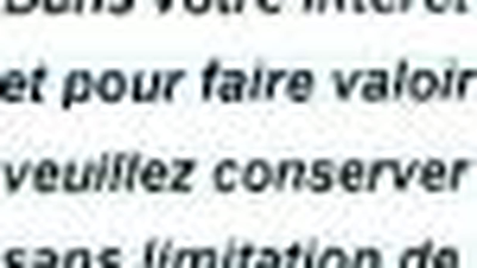 Conservation
