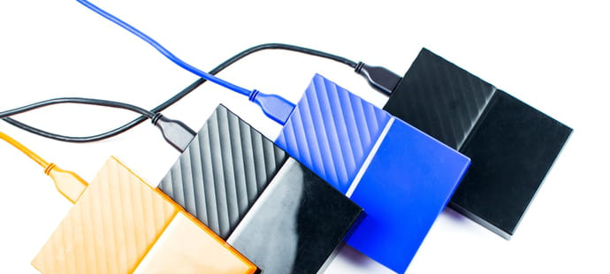 Disque dur externe&nbsp;: les meilleurs mod&egrave;les 2023