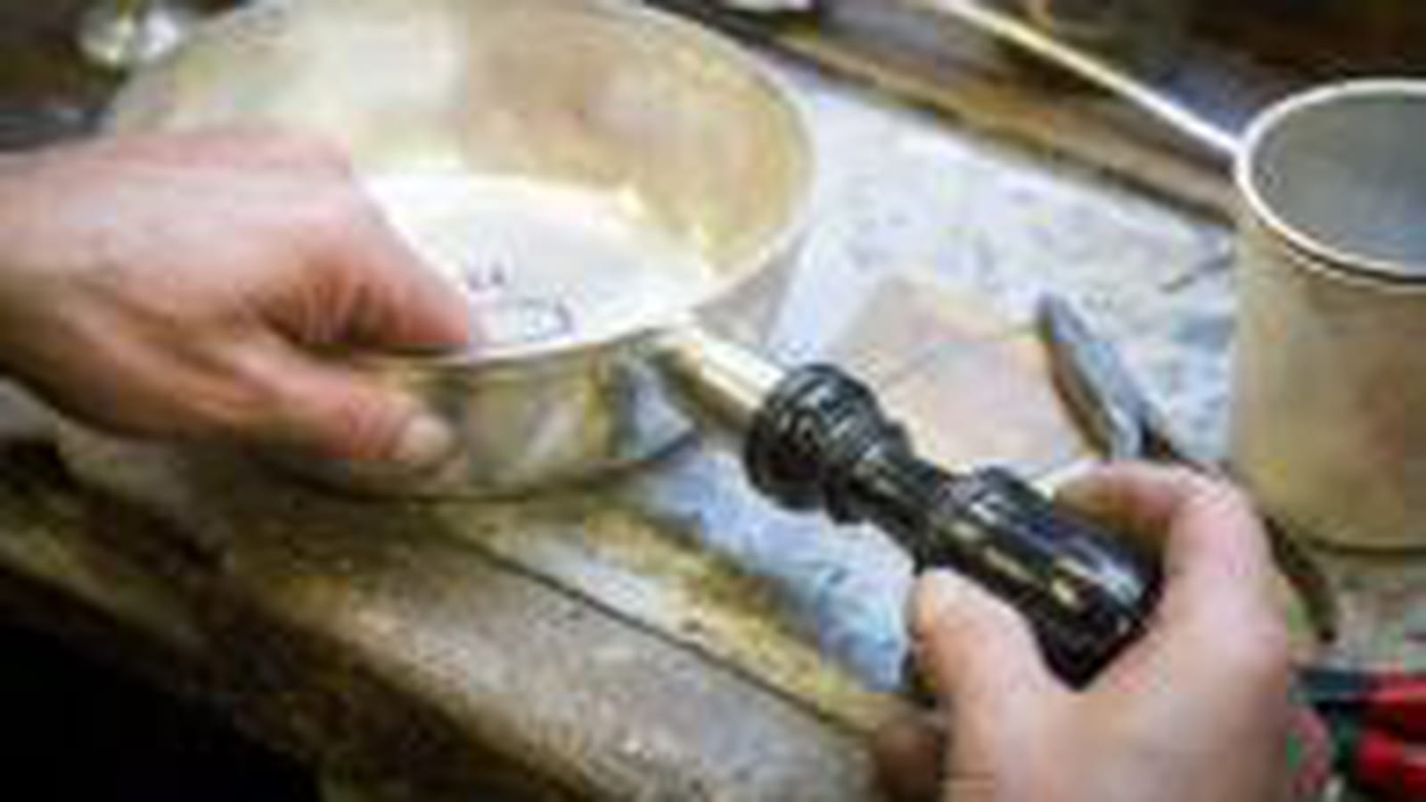 Restauration d'orfèvrerie ancienne