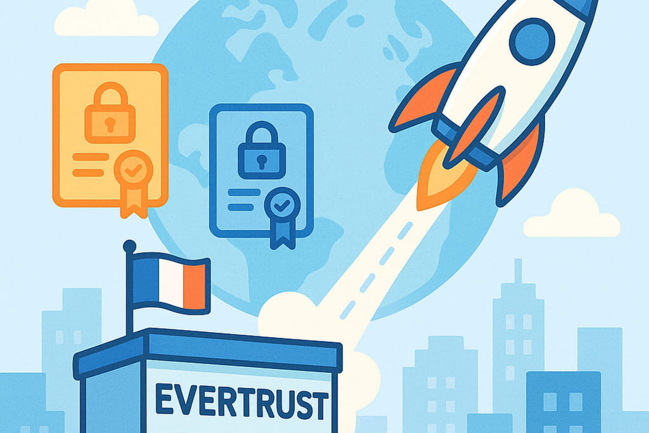 La pépite française de la gestion des certificats Evertrust lève 10 millions d'euros pour l'international