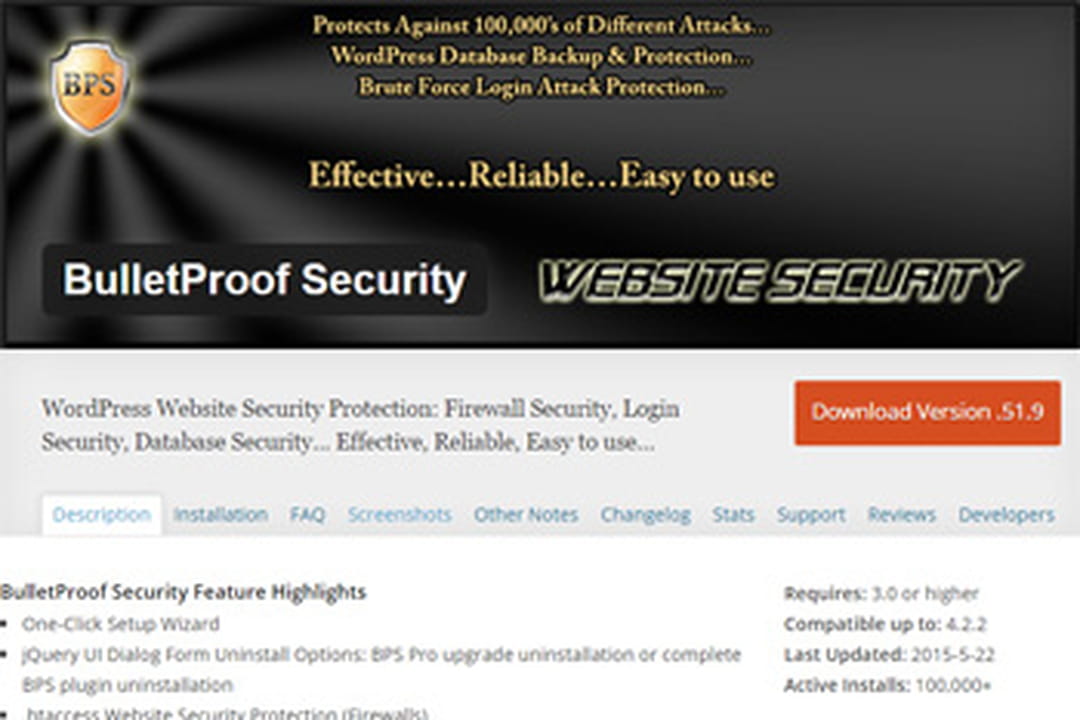 BulletProof Security personnalise l’écran de maintenance WordPress