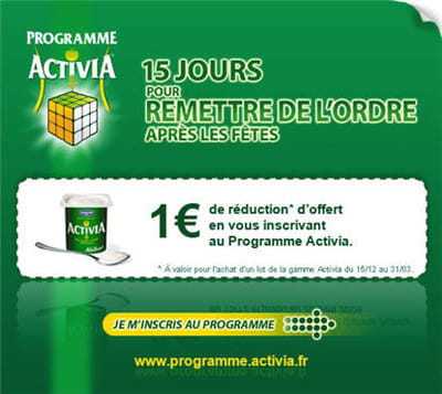 la campagne danone activia