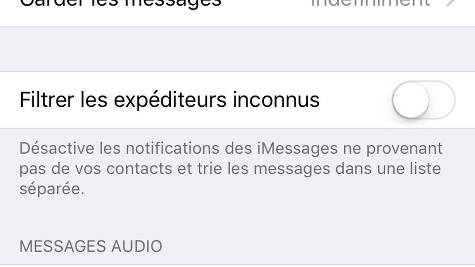 Réduire la qualité des images envoyées