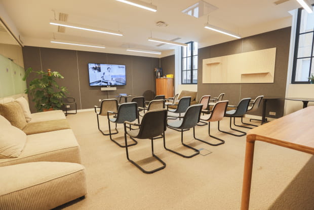 Une salle dédiée à la créativité