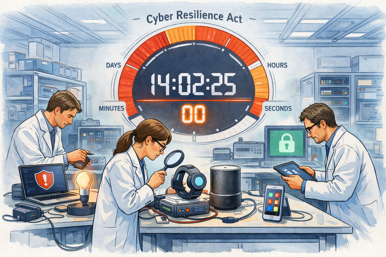 Cyber resilience act : les quatre étapes clés pour avoir un produit conforme dès maintenant