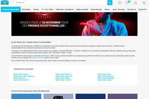 Une bonne landing page Black Friday, selon RueduCommerce