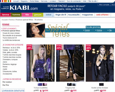 sur kiabi.com 