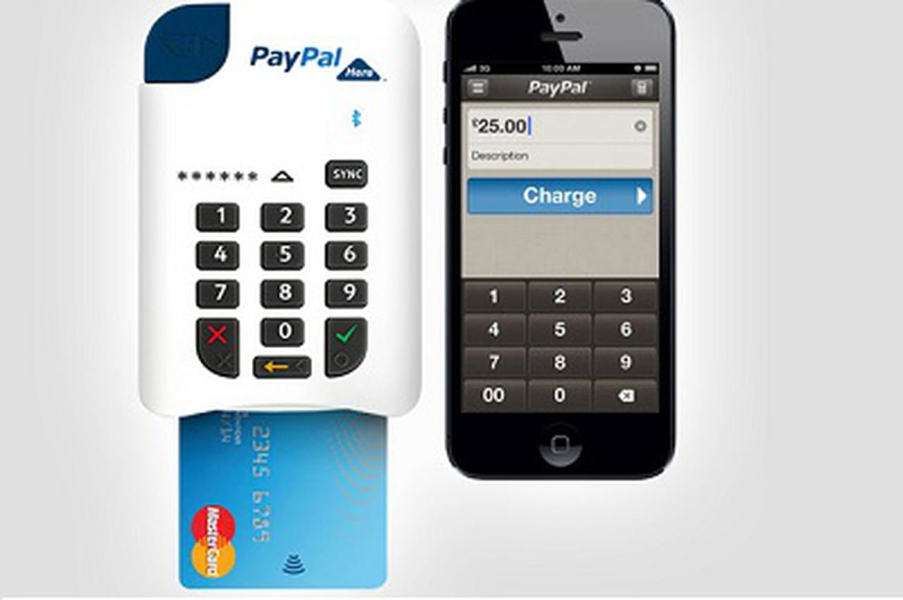 Paypal importe en Europe son terminal de paiement pour magasins
