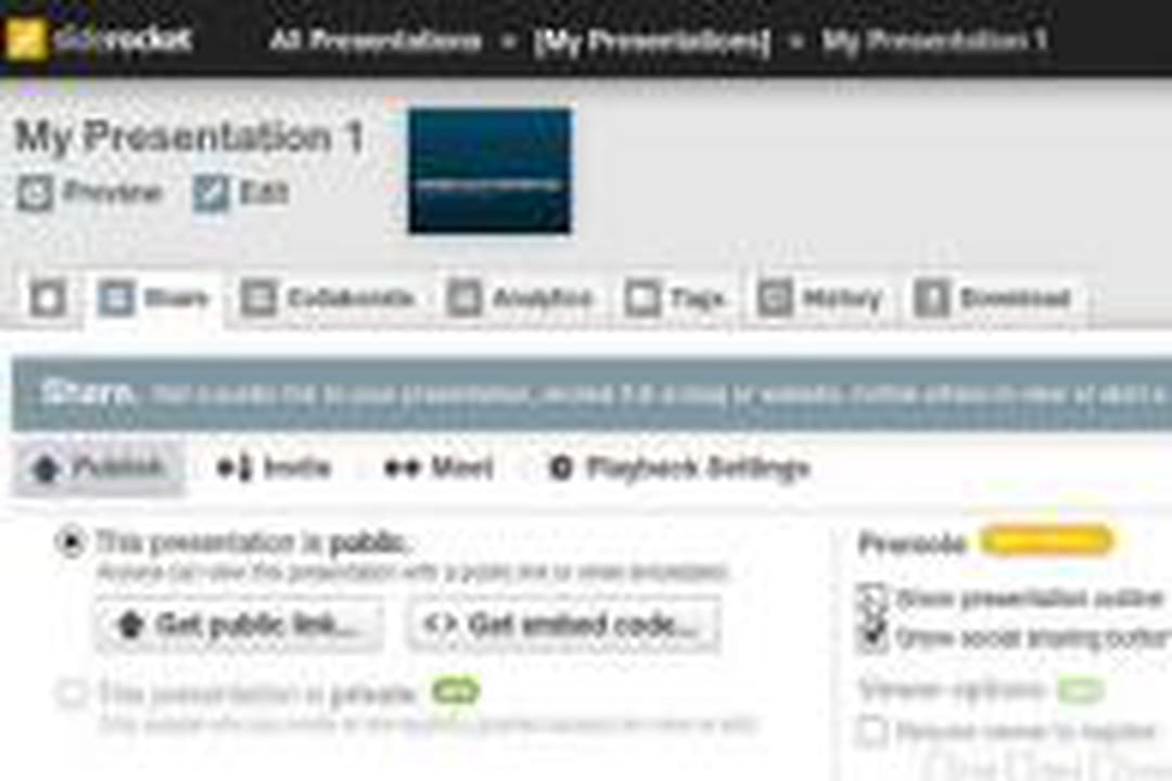 Sliderocket : des statistiques de lecture des slides