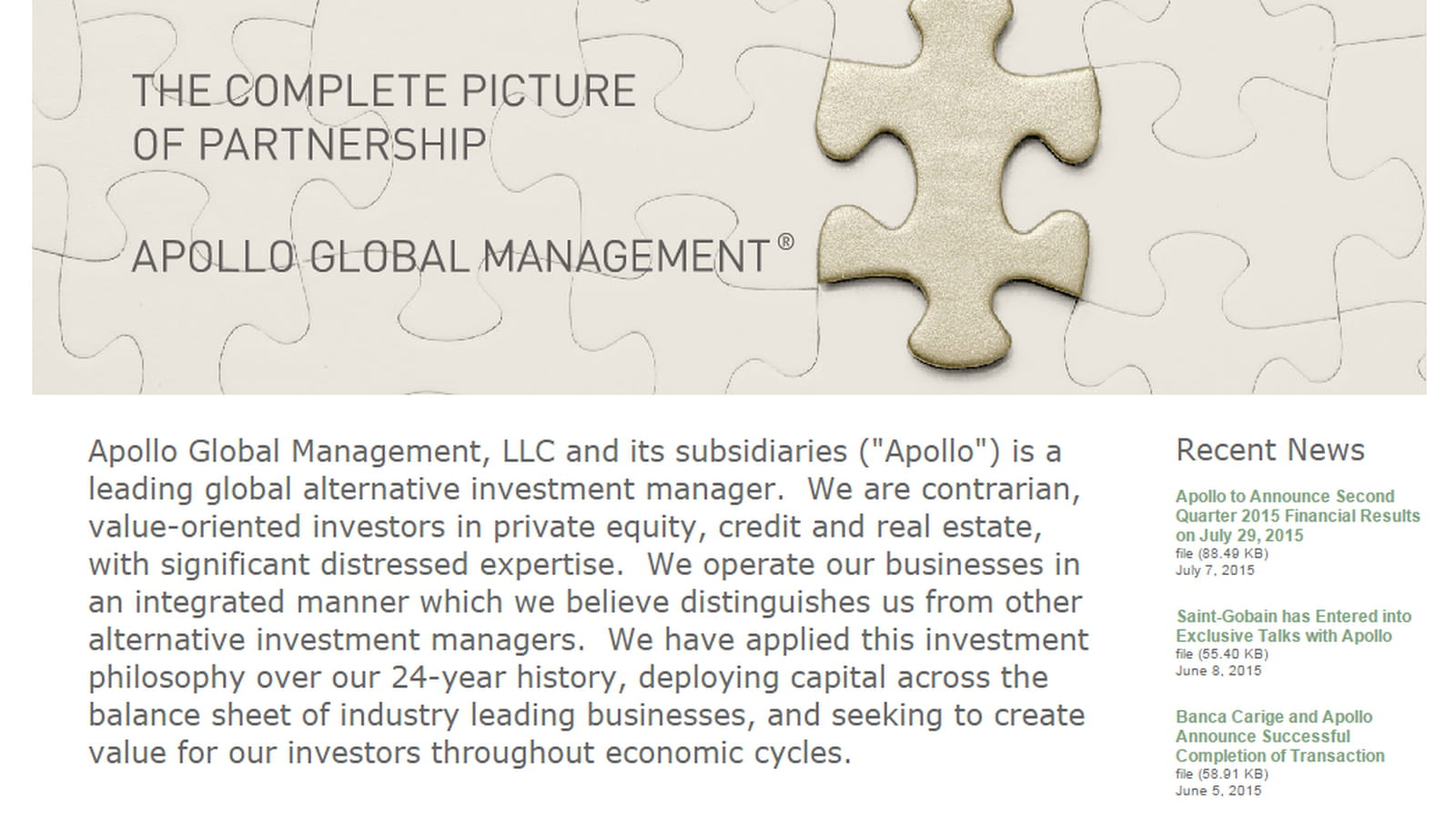 Apollo Global Management