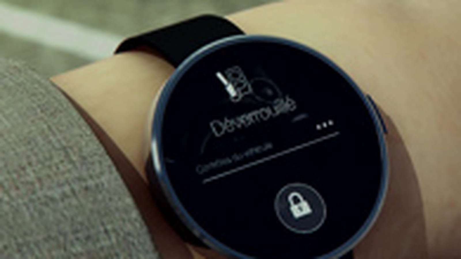 SmartWatch pour clé de voiture
