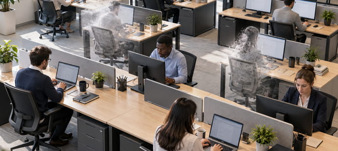 7% des entreprises de la tech ont r&eacute;duit leurs effectifs &agrave; cause de l'IA