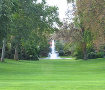 les jardins de l'elysée.