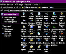 windows en mode contrasté