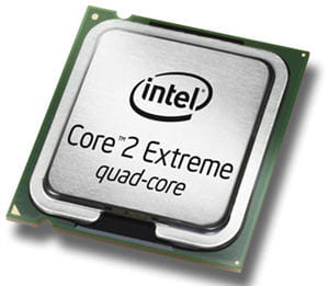 un processeur intel core 2 duo extreme