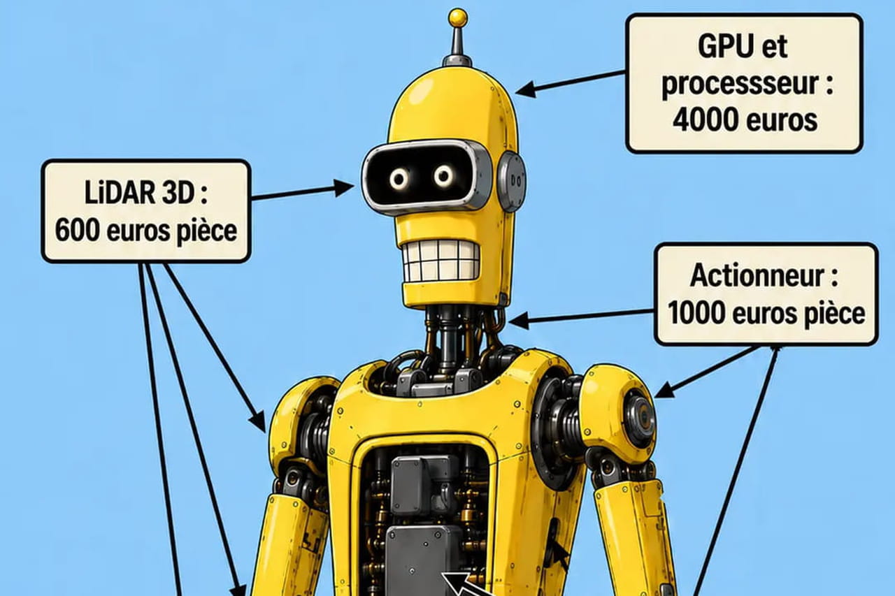 Fabriquer un robot, combien ça coûte ?
