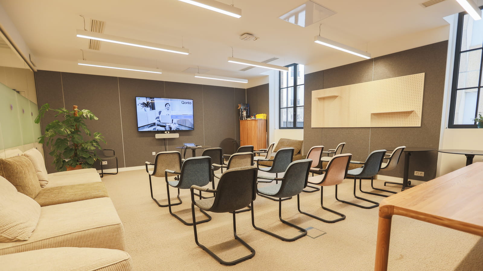 Salle dédiée à la créativité