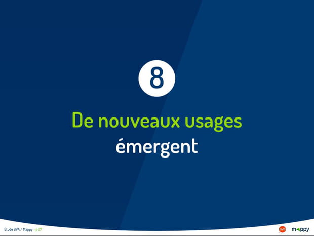 De nouveaux usages émergent