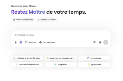 Haiku l&egrave;ve 3&nbsp;millions d'euros pour son IA d&eacute;di&eacute;e aux professionnels du droit