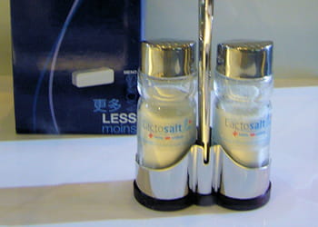 sel allégé en sodium lactosalt.