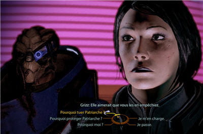 la principale réussite de l'aspect jeu de rôle : des dialogues riches, variés et