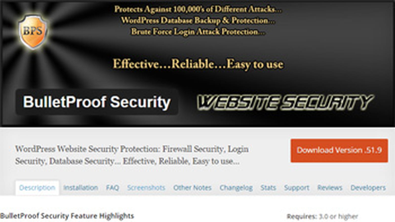 BulletProof Security