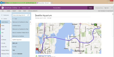 onenote online print