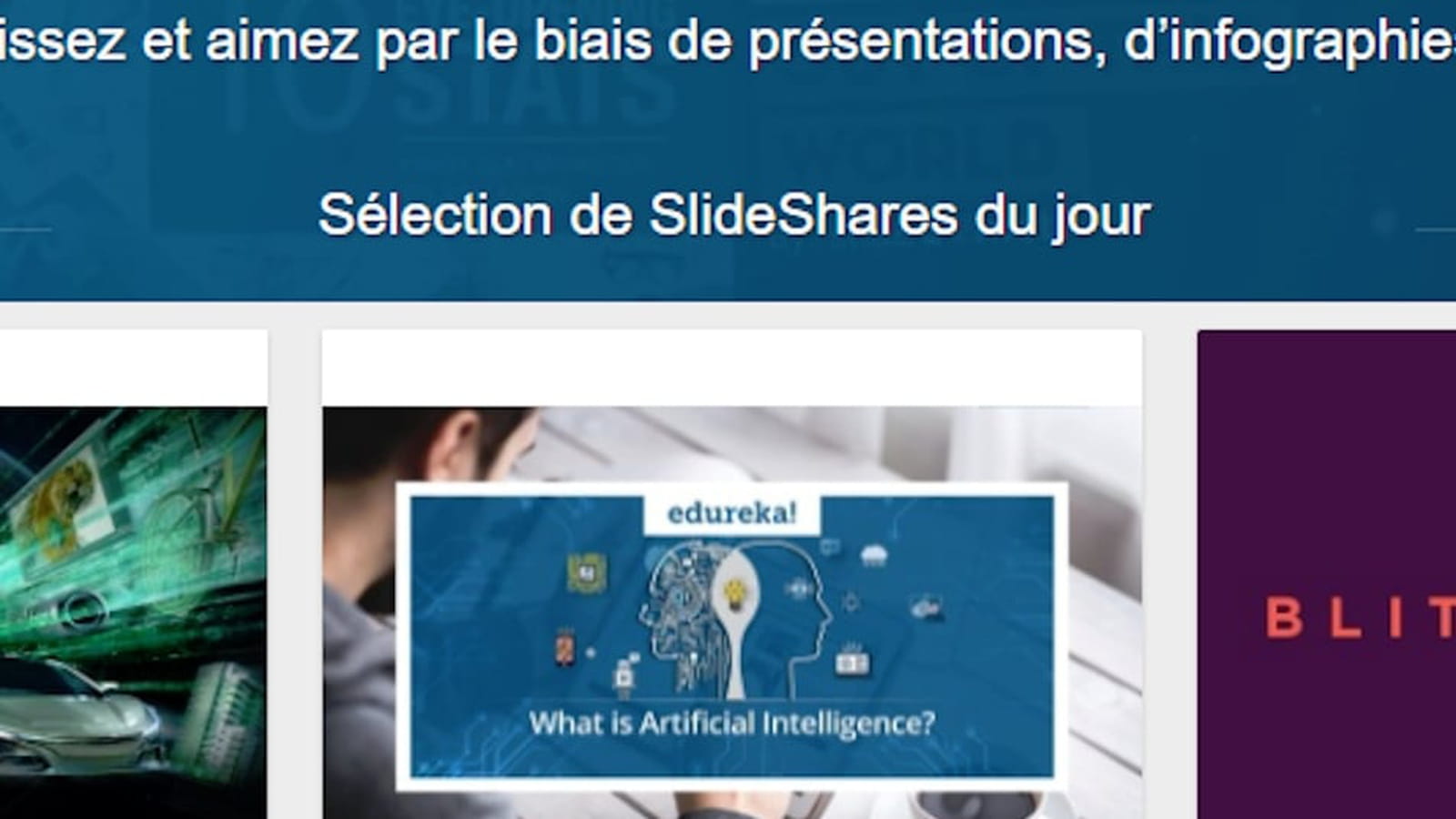 Partager les présentations