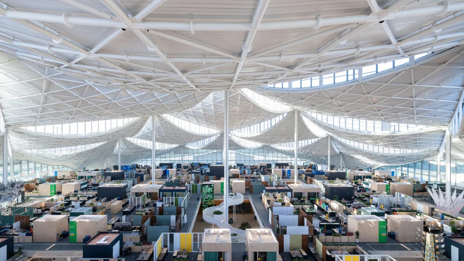 Des salles de travail lumineuses