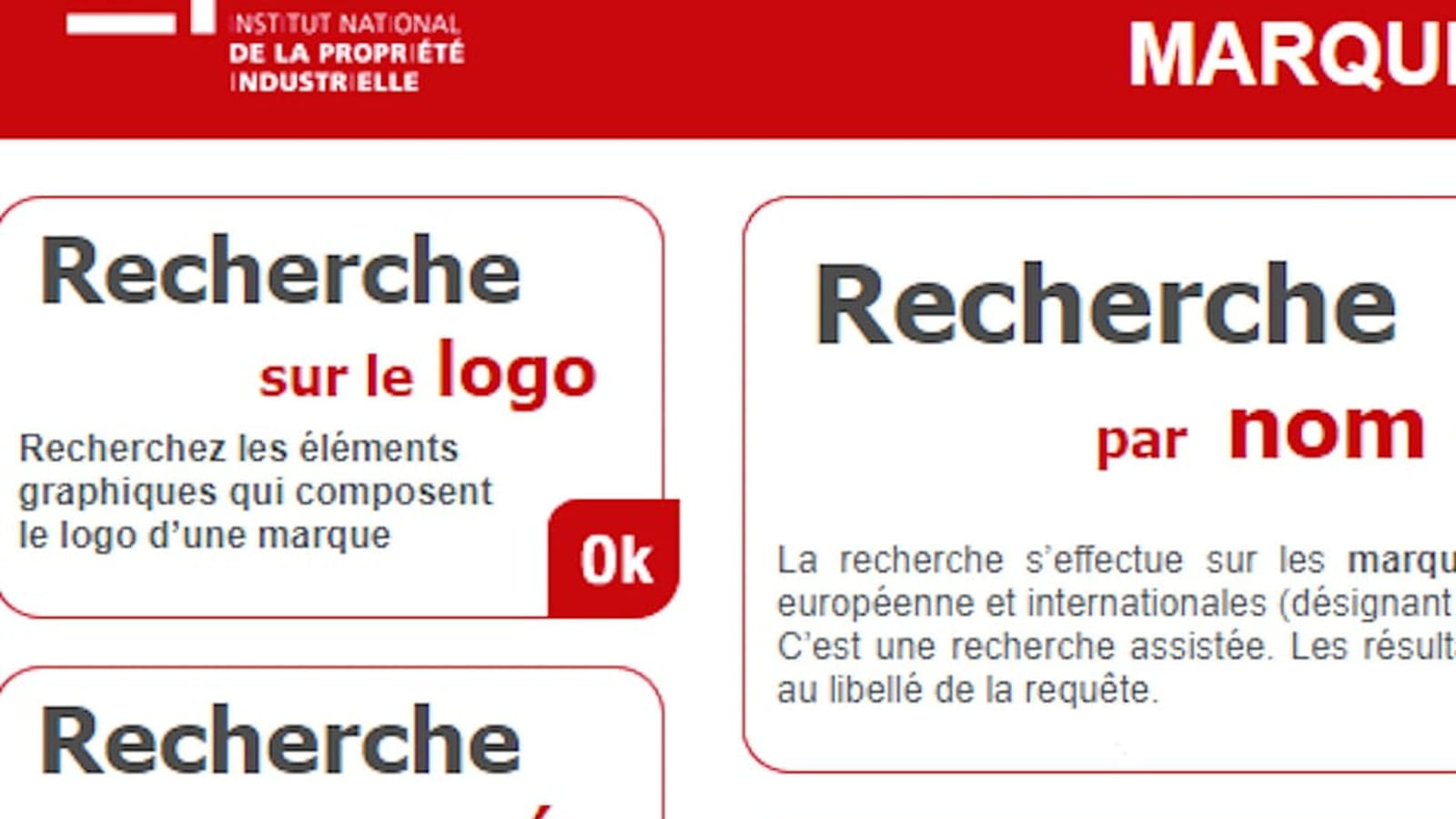 Dépôt de marques