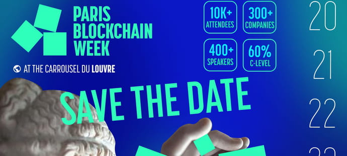 Paris Blockchain Week&nbsp;: le JDN vous offre jusqu'&agrave; 30% de r&eacute;duction