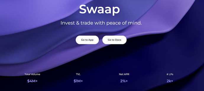 Le fran&ccedil;ais Swaap Labs l&egrave;ve 4,5&nbsp;millions de dollars pour sa solution DeFi