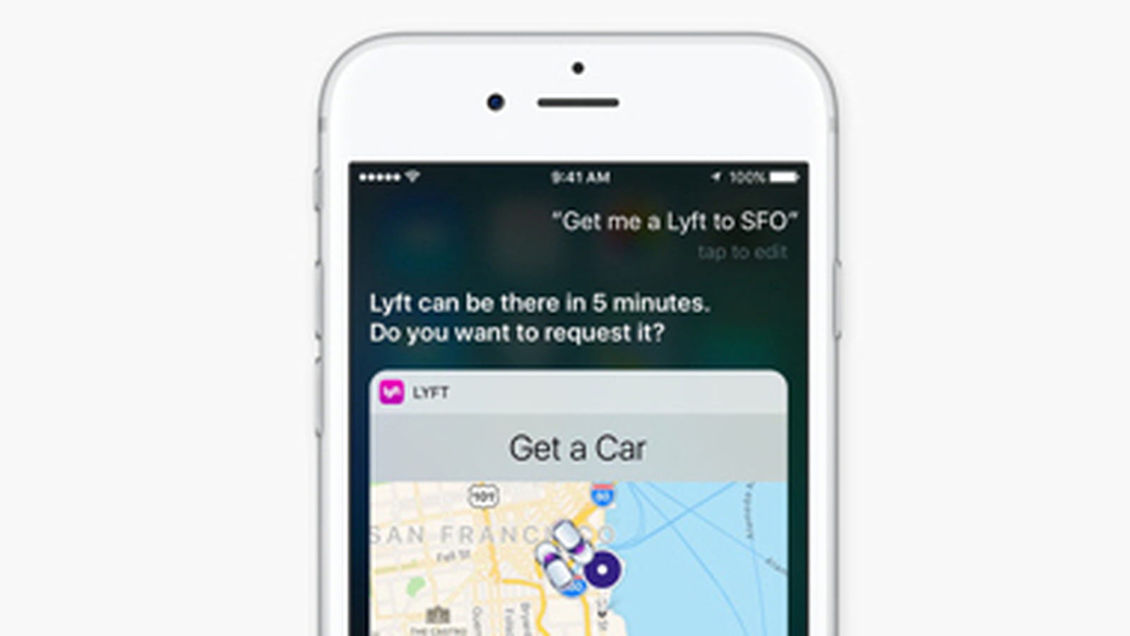 Siri s'ouvre