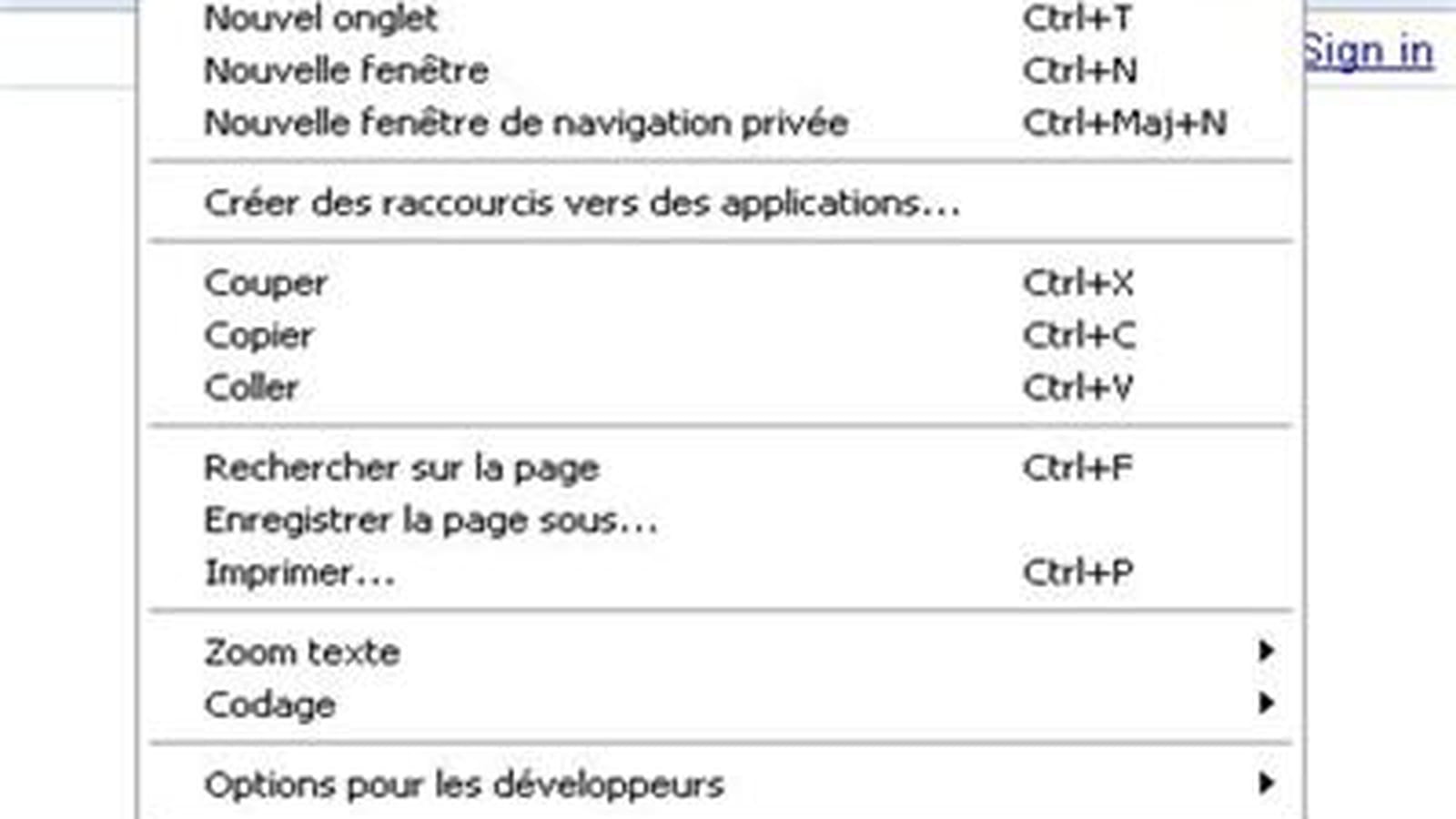Onglets autonomes