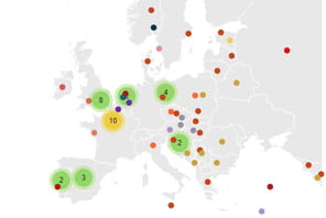 Cartographie&nbsp;: qui sont les 26&nbsp;acteurs du quick commerce en Europe&nbsp;?