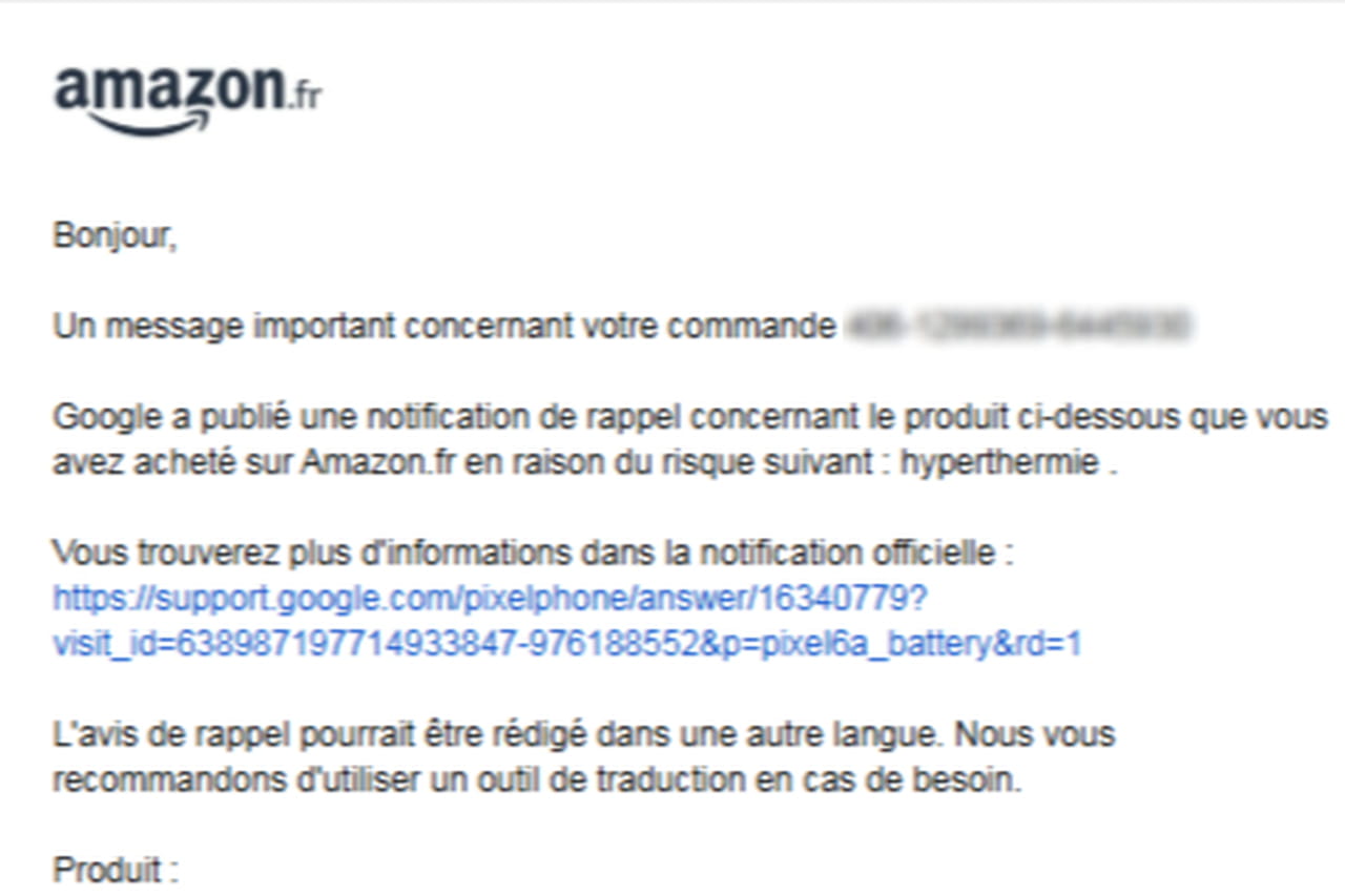 Vous avez acheté ce téléphone sur Amazon ? Attention la batterie peut prendre feu : une alerte est en cours