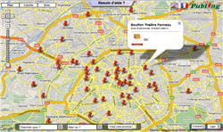 la page d'accueil de publing