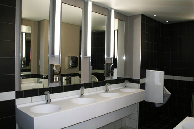Le design, jusque dans les toilettes