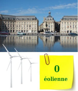 aucune éolienne n'est à ce jour installée en région aquitaine.