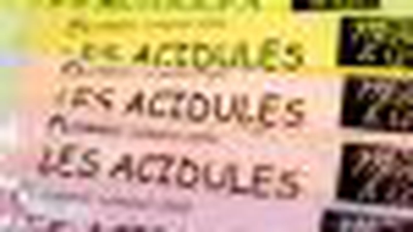 Sauces acidulés