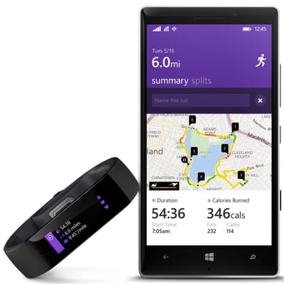 microsoftband phone runmappingui rgb
