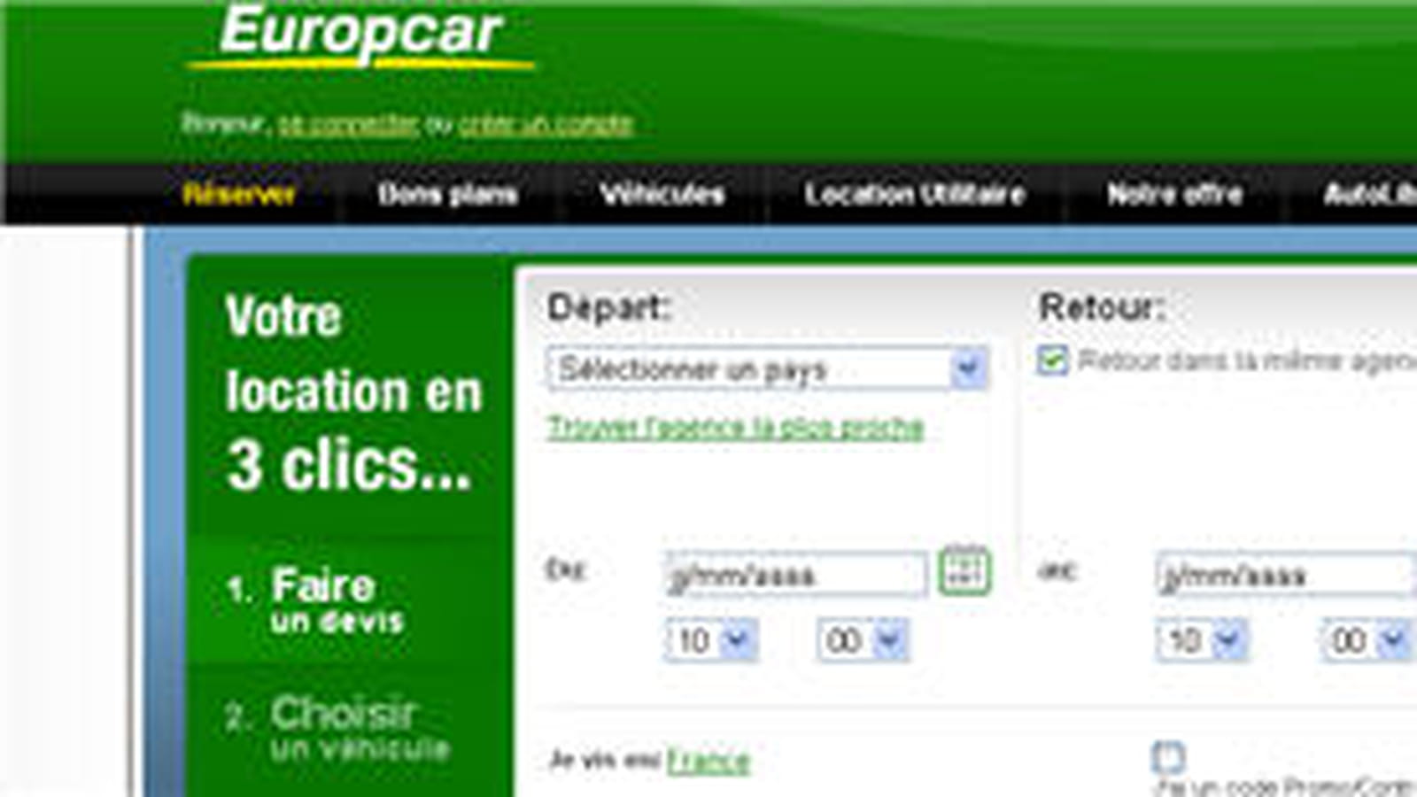 Loueur de voiture