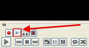 la fonction de capture d'écran sous vlc