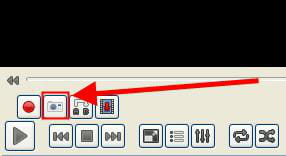 la fonction de capture d'écran sous vlc 