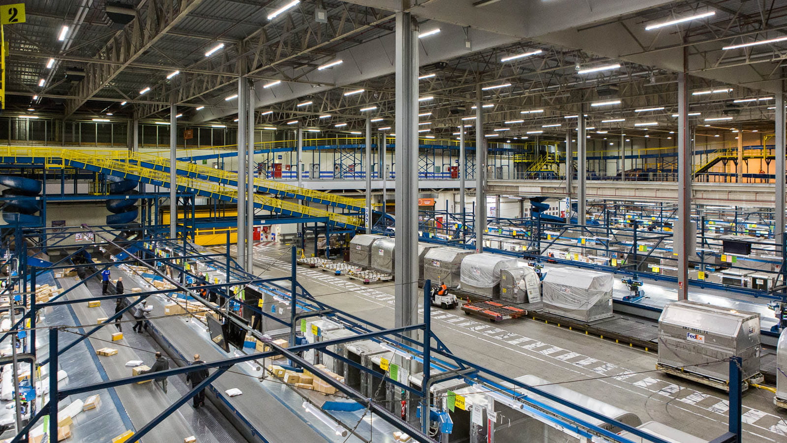 61 000 documents et colis triés toutes les heures