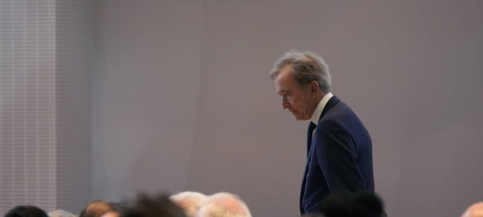 LVMH a vu ses ventes reculer de 4,4% au troisi&egrave;me trimestre