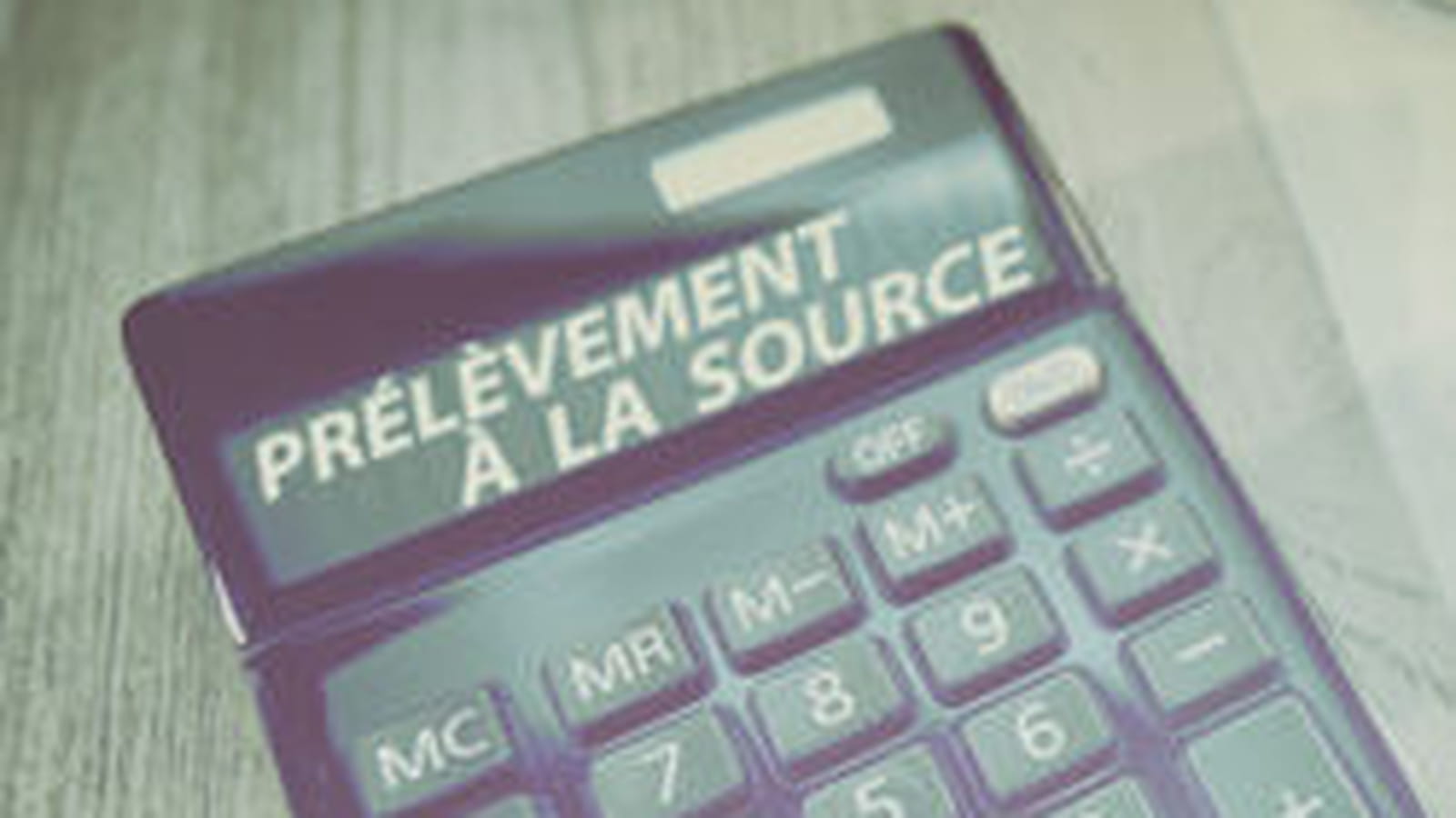 Impôt à la source